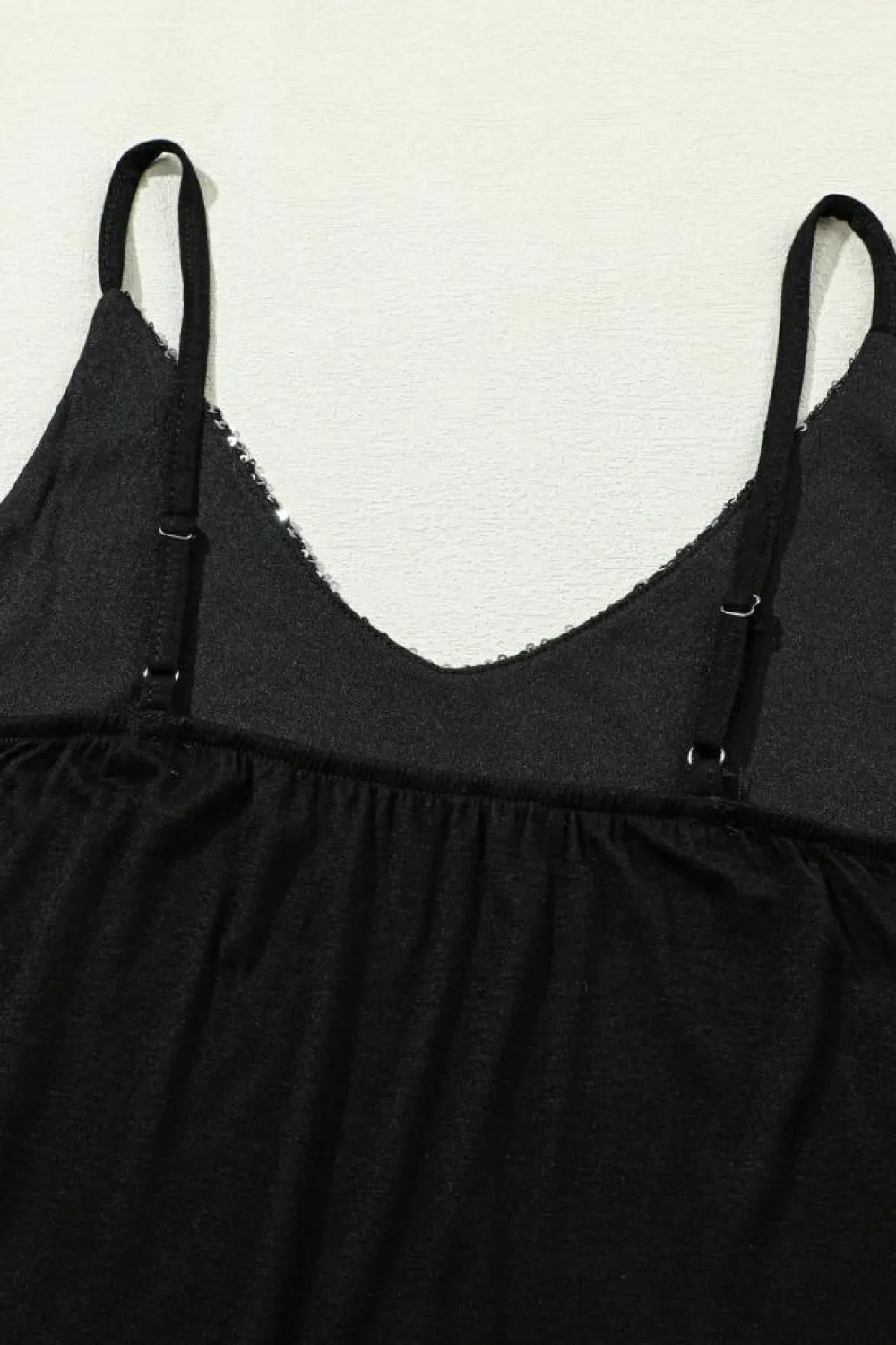 Best Dear-Lover Sequin Tank Top Gray