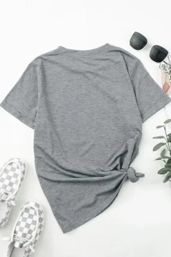 Best Dear-Lover SUPPORT YOUR LOCAL FARMERS Graphic Tee Gray