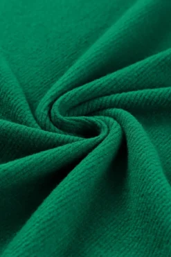 Best Dear-Lover Lace Crochet V Neck Long Sleeve Top Green