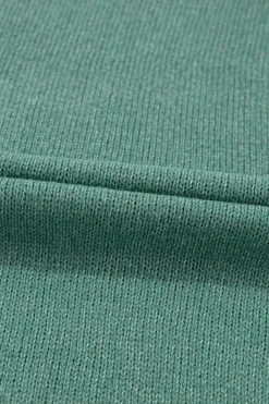 Fashion Dear-Lover Star Pattern Drop Shoulder Sweater Green