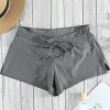 Discount Dear-Lover Grey Women Swim Boardshort Gray