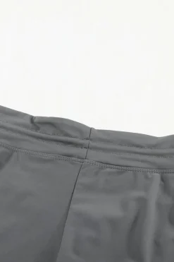 Discount Dear-Lover Grey Women Swim Boardshort Gray