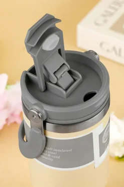Best Dear-Lover Minimalist Insulated Vacuum Cup with Handle 30oz Jet Stream