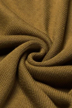 Sale Dear-Lover Colorblock Bishop Sleeve Ribbed Trim Sweater Jungle Green