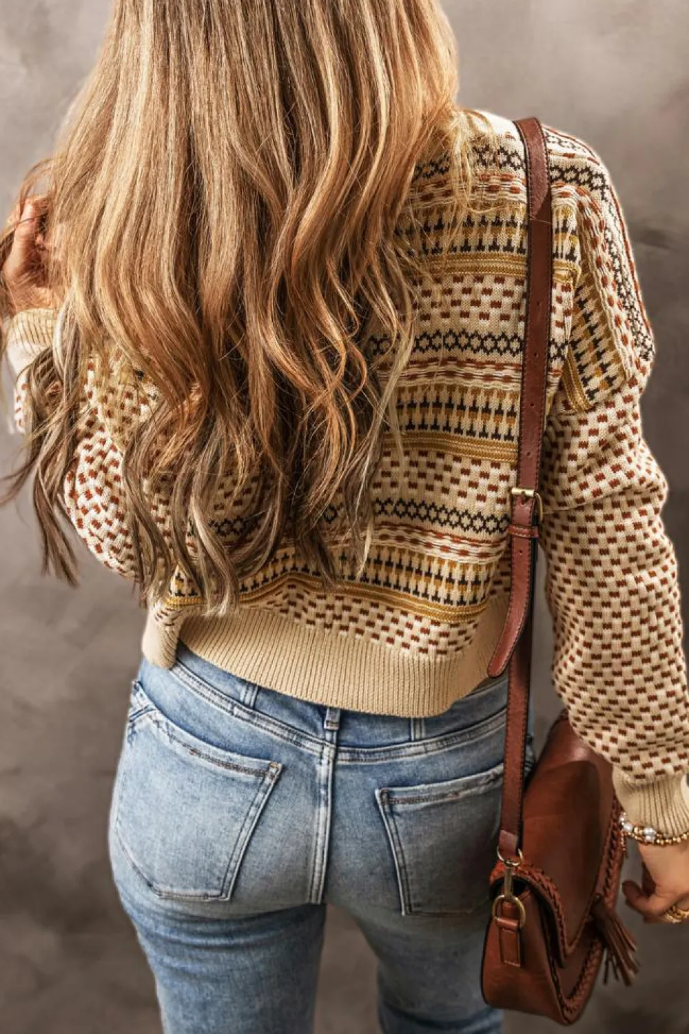 Discount Dear-Lover Buttoned V Neck Cropped Cardigan Khaki