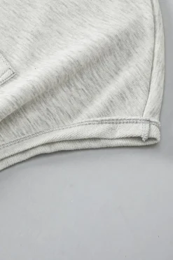 Online Dear-Lover Colorblock Chest Pocket Exposed Seam Tee and Shorts Set Khaki