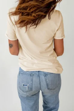 Discount Dear-Lover DO NOT BE LIKE THE REST OF THEM Darling Graphic Tee Khaki