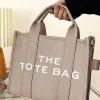 Sale Dear-Lover THE TOTE BAG PU Leather Large Shoulder Bag Khaki
