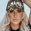 Online Dear-Lover MAMA Embroidered Baseball Cap Leopard