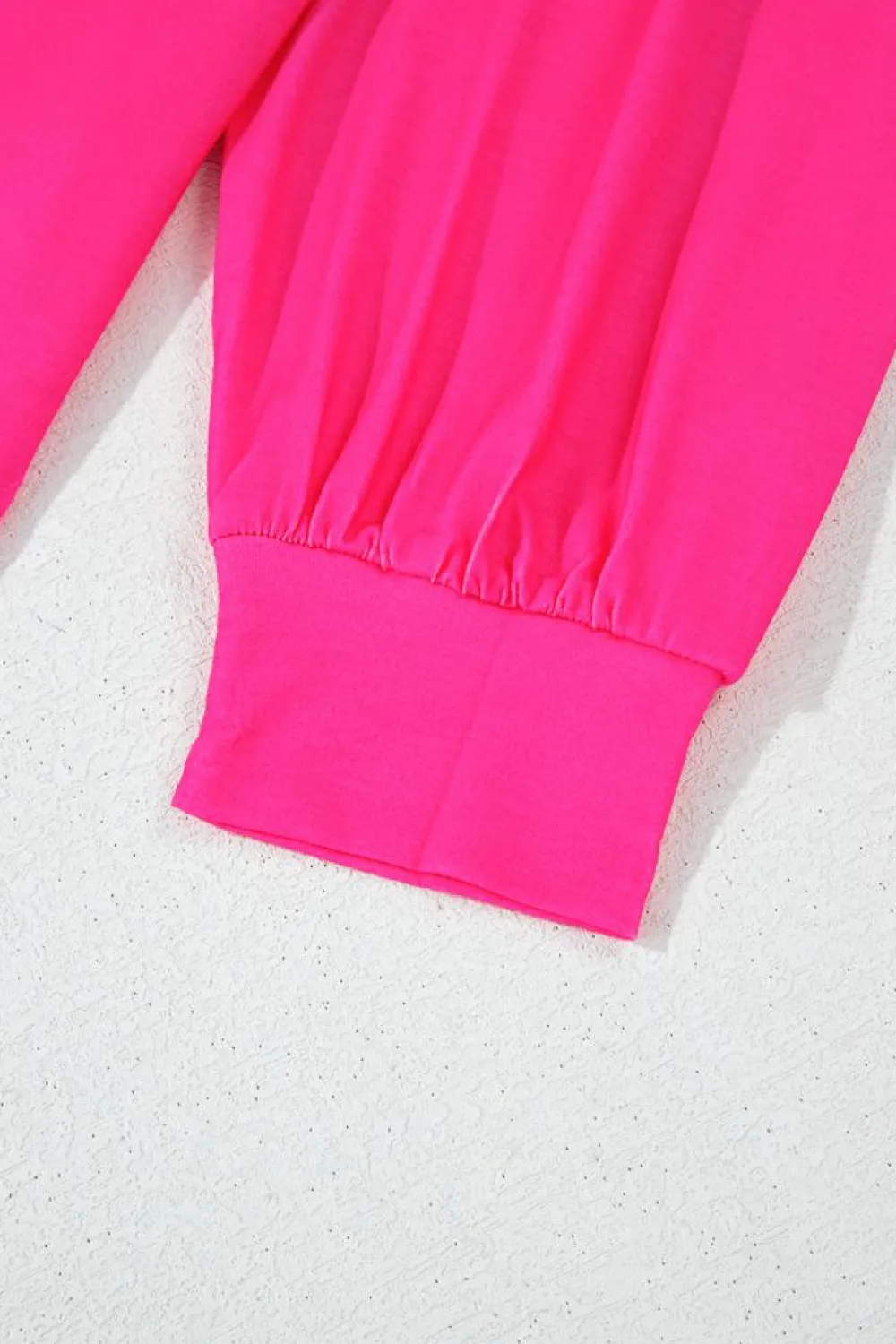 New Dear-Lover Colorblock Striped Drop Shoulder Loose Top Light Green