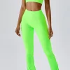 Discount Dear-Lover One Shoulder Split Bottom 2pcs Active Set Light Green