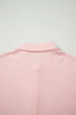 Best Dear-Lover 3 Pcs Crop Tank Top Shorts with Cardigan Lounge Set Light Pink
