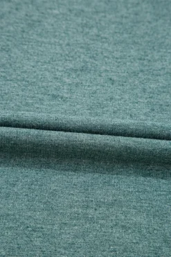 Hot Dear-Lover Crisscross V Neck Butterfly Sleeve T Shirt Mist Green
