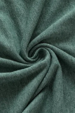Clearance Dear-Lover V Neck Ruched Tank Top Mist Green