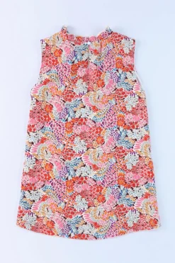 Fashion Dear-Lover Floral Print Relaxed Tank Top Multicolor