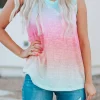 Sale Dear-Lover Ombre Tank Top Multicolor
