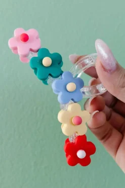 Best Dear-Lover Flowers Cute Hair Claw Clip Multicolour