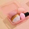 Sale Dear-Lover 3 Makeup Sponge and Foundation Brush Set Pink