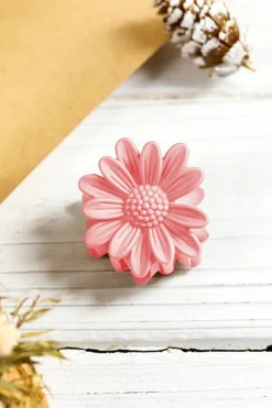 Outlet Dear-Lover Boho Daisy Flower Frosted Hair Clawclip Pink