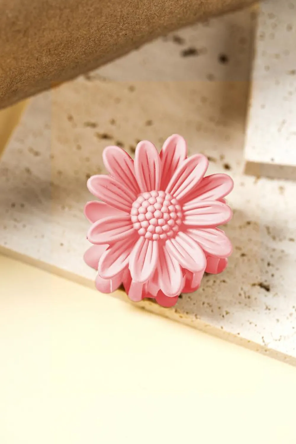 Outlet Dear-Lover Boho Daisy Flower Frosted Hair Clawclip Pink