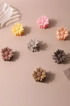 Outlet Dear-Lover Boho Daisy Flower Frosted Hair Clawclip Pink