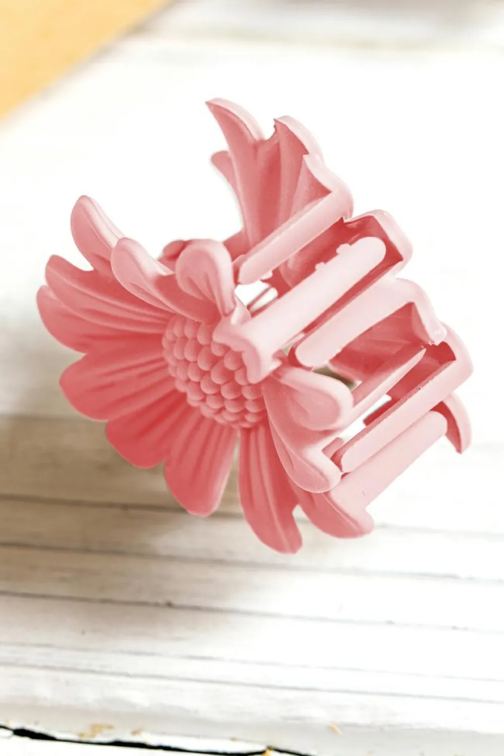 Outlet Dear-Lover Boho Daisy Flower Frosted Hair Clawclip Pink