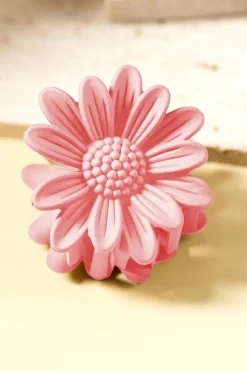 Outlet Dear-Lover Boho Daisy Flower Frosted Hair Clawclip Pink