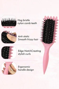 New Dear-Lover Curl-Enhancing Air Cushion Comb Pink
