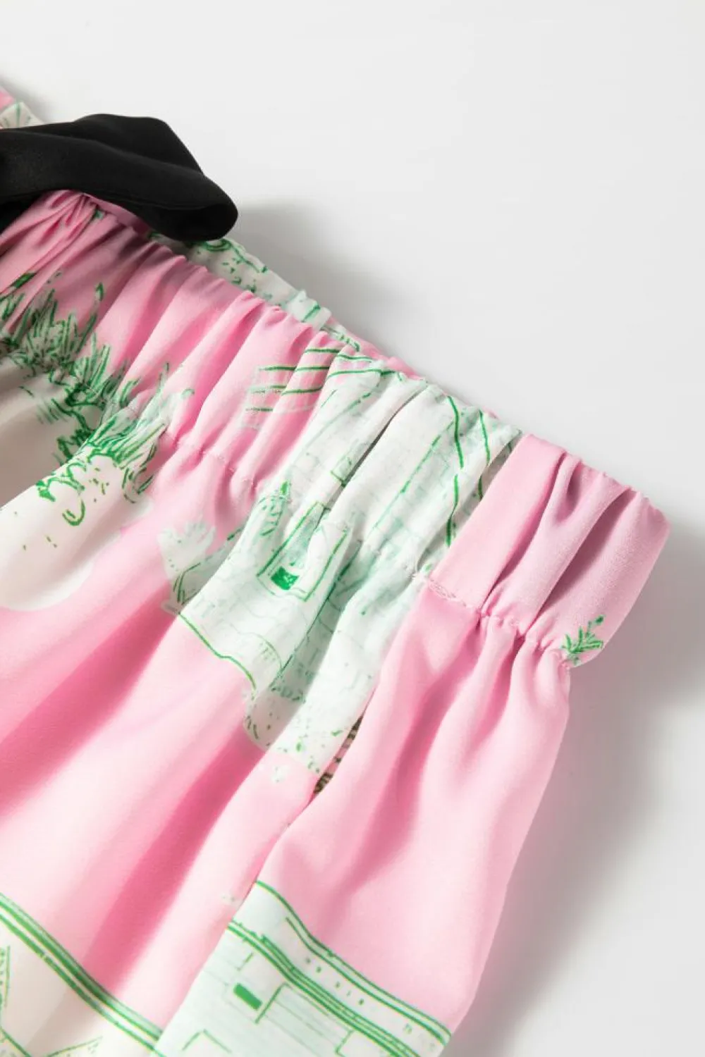 Best Dear-Lover Holiday Resort Short 2pcs Pajama Set Pink