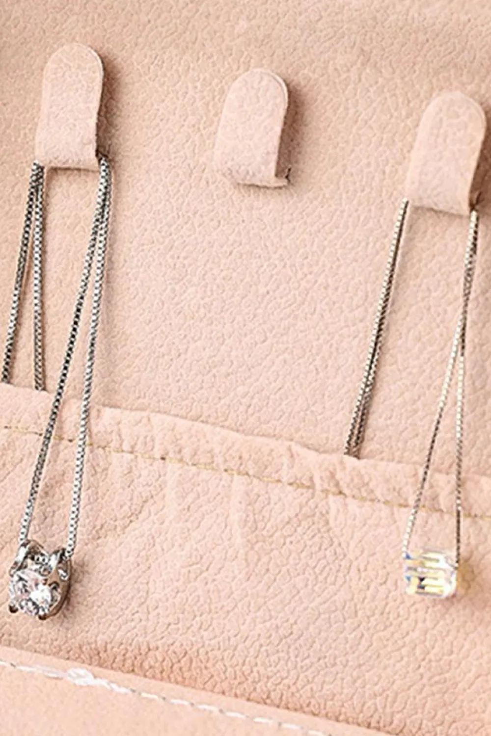 Online Dear-Lover Portable Initial J Jewelry Box Pink