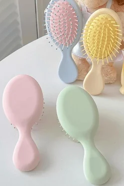 Clearance Dear-Lover Portable Mini Air Cushion Comb Pink