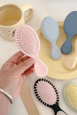 Clearance Dear-Lover Portable Mini Air Cushion Comb Pink