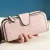 Outlet Dear-Lover PU Leather Multi-function Long Wallet Pink