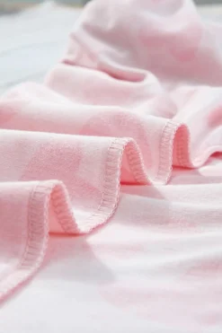 New Dear-Lover Valentine Heart Shape Print Long Sleeve Top Shorts Lounge Set Pink