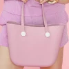 Clearance Dear-Lover Waterproof Self-assembly Detachable Straps EVA Tote Bag Pink
