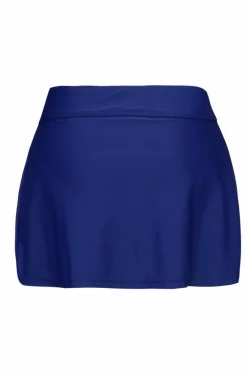 Online Dear-Lover Plus Size Navy Blue Skirted Swim Bikini Bottom Deep blue