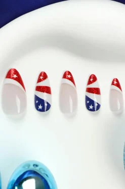 Online Dear-Lover Independence Day Nails Stickers Red