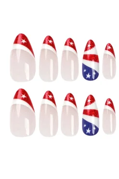 Online Dear-Lover Independence Day Nails Stickers Red