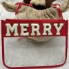Sale Dear-Lover Red MERRY Contrast Trim Clear Makeup Bag Fiery Red