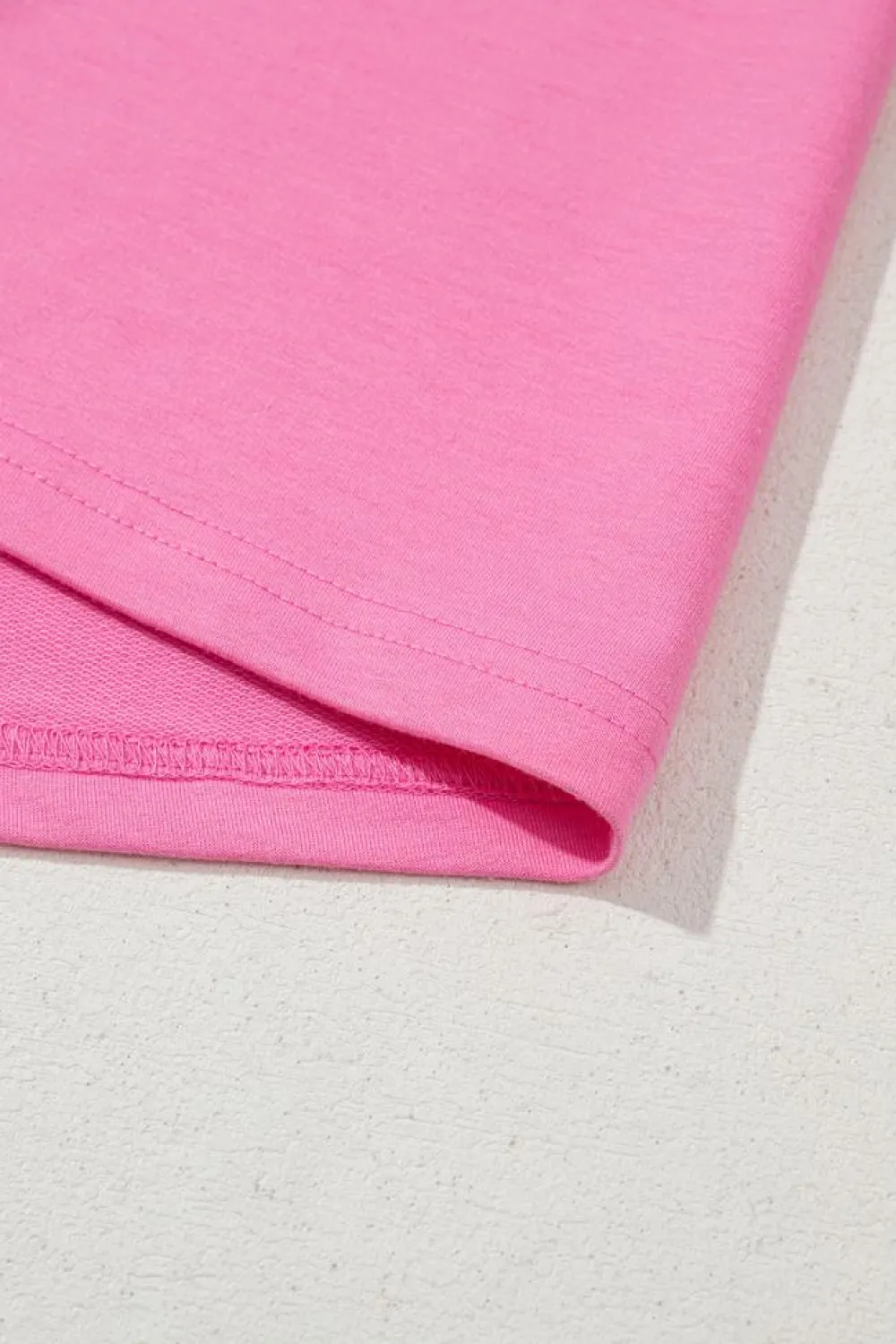 Clearance Dear-Lover Bow Print Boxy Fit Tank Top Sachet Pink