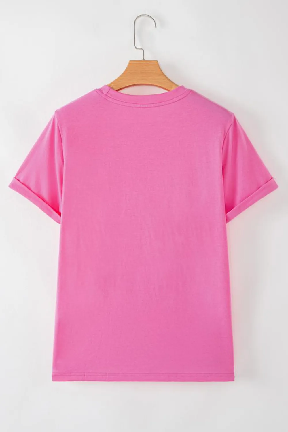 Fashion Dear-Lover Nashville WORLD TOUR Music City Guitarist Graphic Tee Sachet Pink