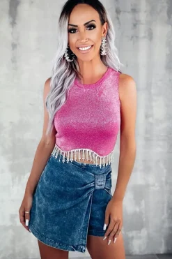 Hot Dear-Lover Acid Wash Asymmetric Twisted Wrapped Zipped Denim Skort Sail Blue