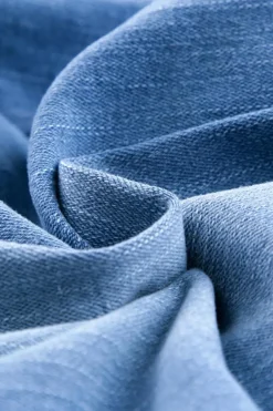 Hot Dear-Lover Pocketed Distressed Denim Joggers Sky Blue