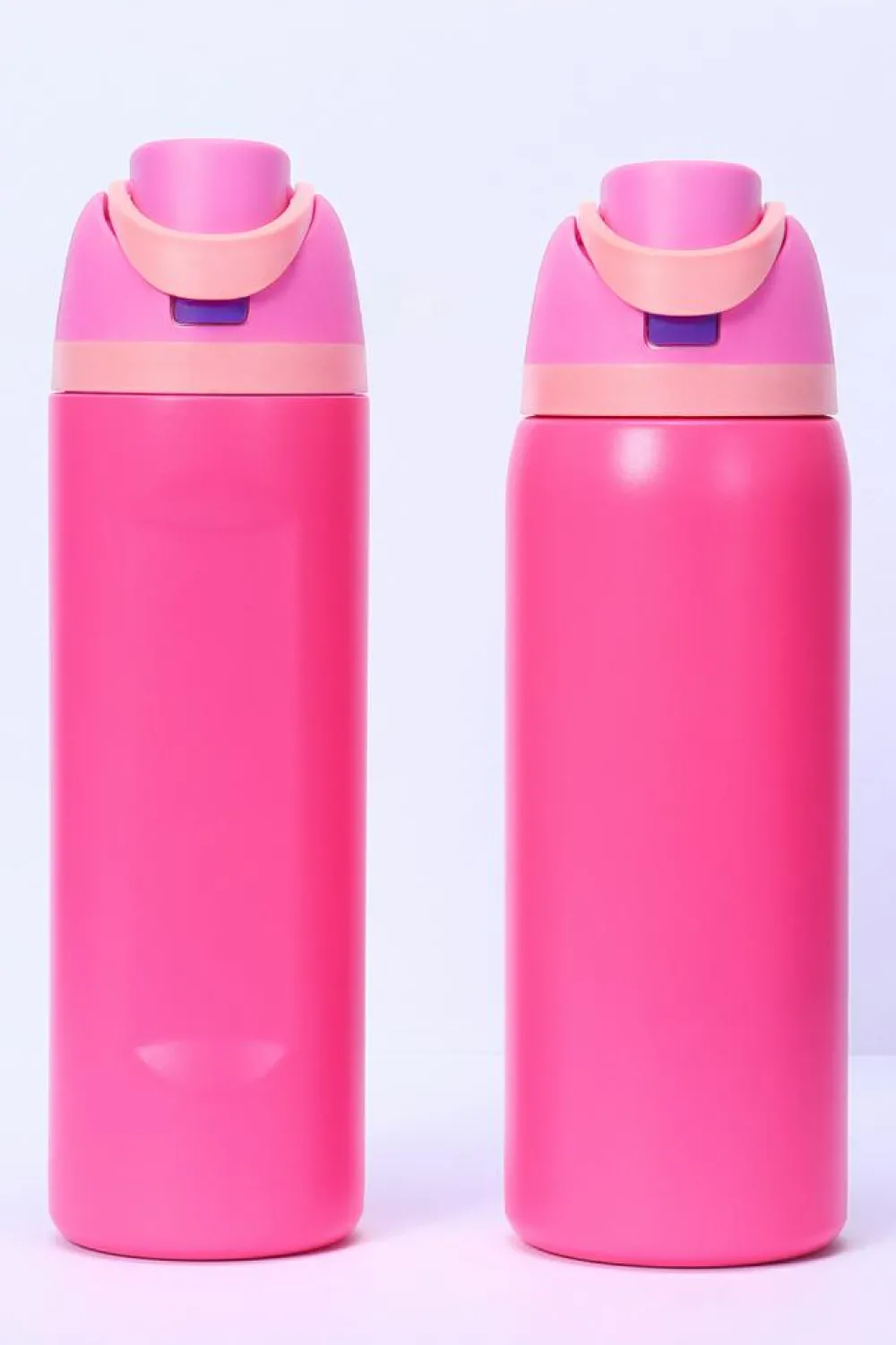 Fashion Dear-Lover Insulated Stainless Steel Tumbler with Carry Loop 16oz Strawberry Pink