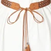 Fashion Dear-Lover Boho Tassel Crochet Self-tie Waist Belt Thai Curry
