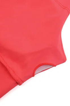 Outlet Dear-Lover Sexy V Neck Crossed Cutout Gym Bra Tomato Red