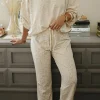 Fashion Dear-Lover Cheetah Print Two Piece Loose Fit Cozy Loungewear White