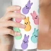 Hot Dear-Lover Cute Bunny Printed Stainless Steel Thermal Vacuum Cup 20oz White