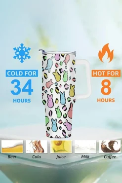 Discount Dear-Lover Easter Bunny Thermal Cup 40oz White