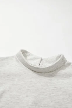 Outlet Dear-Lover Flutter Sleeve Crew Neck Shift Dress White